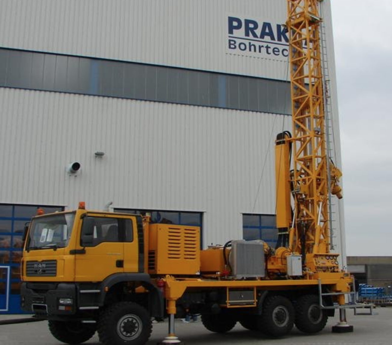 Drilling rig - Prakla RB 40